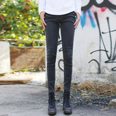 裤 小脚长裤 子铅笔弹力紧身靴裤 男生牛仔修身 男士 新款 韩版 春秋款
