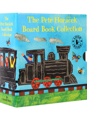 小彼恩毛毛虫点读书 Petr Horacek 纸板书6册 盒装 点读版