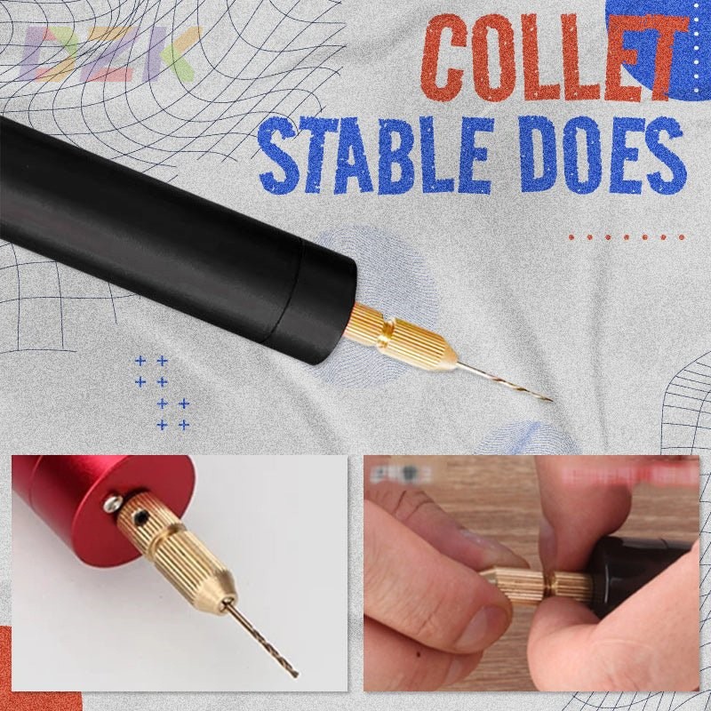 微型手电钻小电磨打孔电动抛光工具 DIY Drilling Electric Tooc5