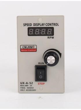 UX52A数显减速电机马达调速速度控制器开关单相交流250W200W180W