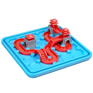 城楼搭接游戏儿童桌游益智力通关游戏空间想象力逻辑思维训练玩具