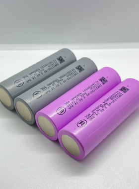 50C动力21700锂电池5000mAh3.6v平头3C动力15A放电动车4000mAh