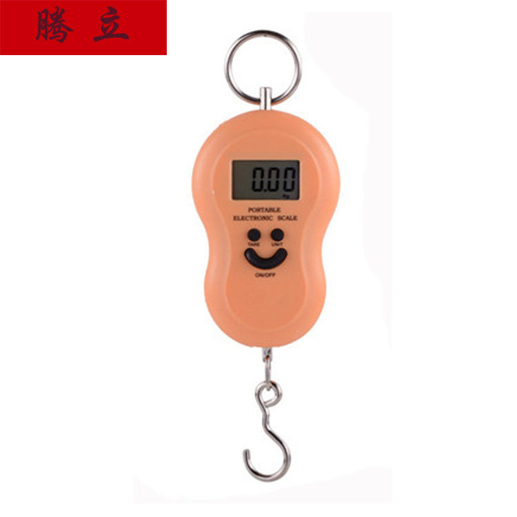 电子手提式葫芦秤带背光买菜电子秤挂钩称重50KG可带LOGO