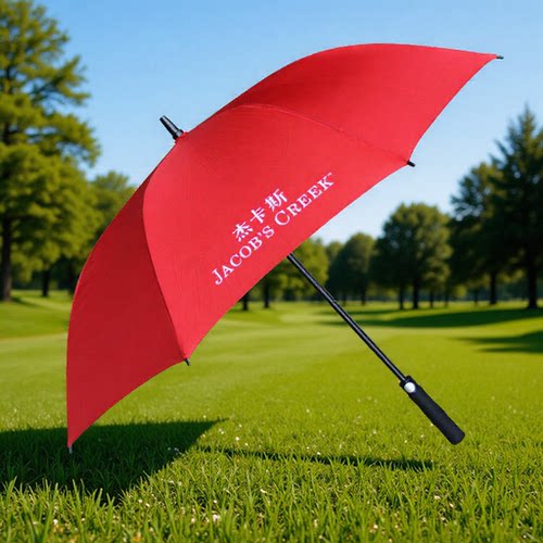 广州雨伞定制雨伞印刷广告伞印logo自动大伞长柄高尔夫直杆伞