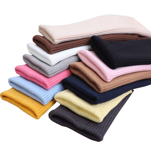 针织罗纹松紧边领口螺纹裤脚收口羽绒服儿童卫衣袖口接长辅料布料