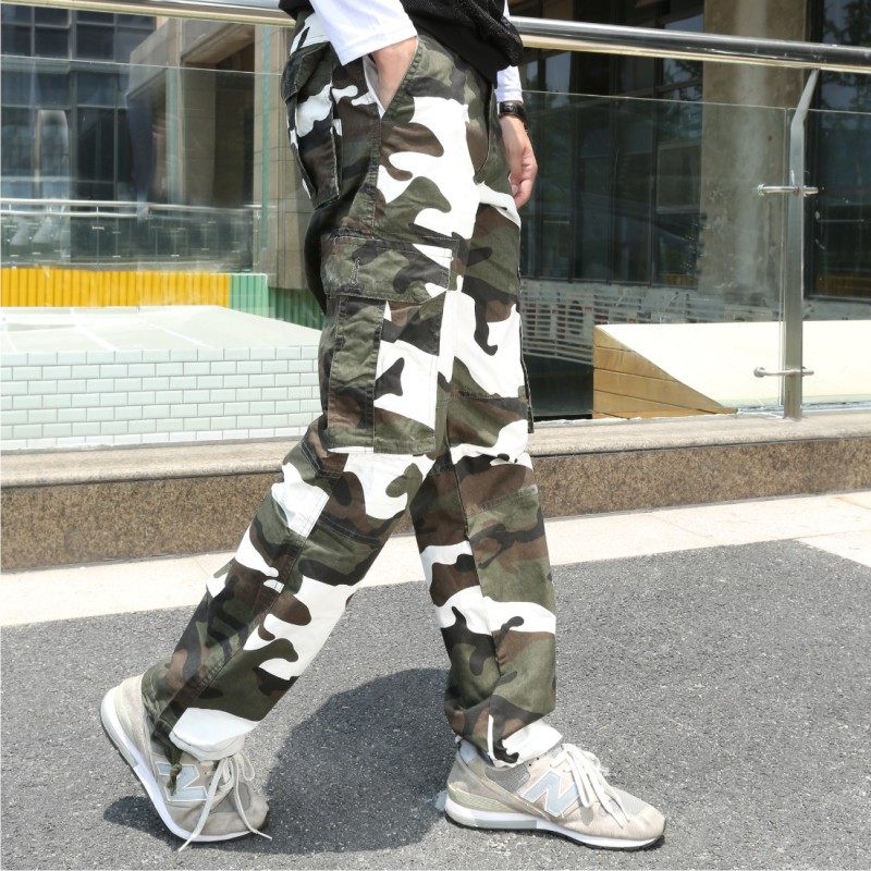 亚马逊欧美热卖 多口袋纯棉户外迷彩裤子 大码工装裤男裤子 军裤在类目 男装, 休闲裤中 - 来自Buy2taobao.com提供专业的淘宝代购服务