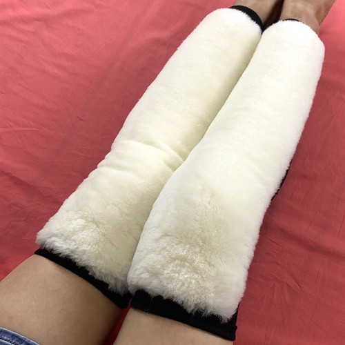 长款护膝护腿真羊毛保暖老寒腿