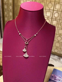 QIANYI仟意 双层项链 款 轻奢系列 千金白富美宴会镀v金贝母经典