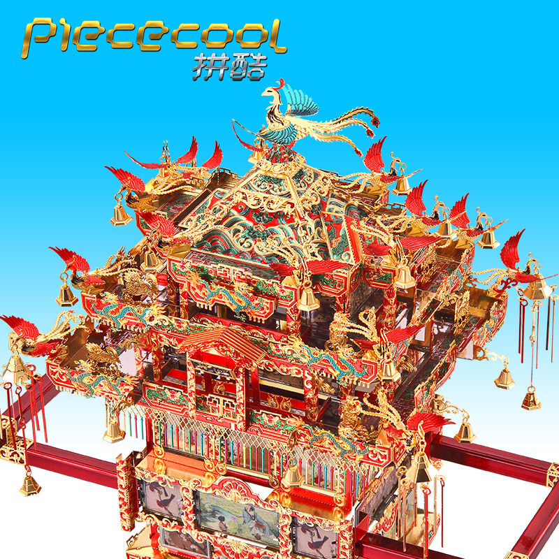 日本属拼装模型diy手工玩结婚情人节礼物 花轿金属3d拼图金|msdalam kategori Toy/bayi/teka-teki/blok bangunan/model, manik/teka-teki/Pasangan/pemasangan/Pukul mainan, teka-teki/teka-teki - dari Buy2taobao.com untuk memberikan perkhidmatan ejen Taobao profesional membeli