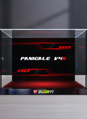 适用乐高机械组42202 杜卡迪 PanigaleV4S摩托车防尘亚克力展示盒