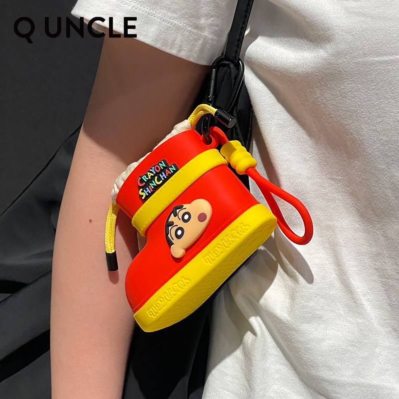 蜡笔小新耳机迷你收纳包挂件