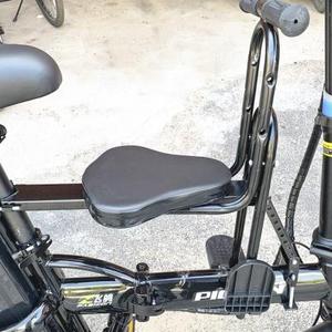 新款代驾电动车儿童安全座椅前置折叠电车宝宝椅电动自行车带娃坐