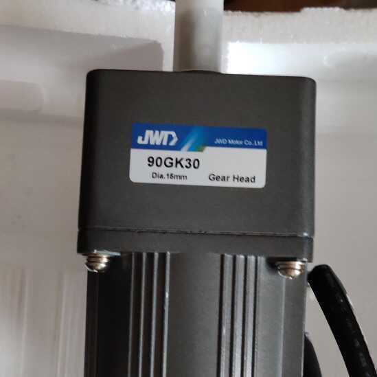Jwd调速电机90Yjt60-3+减速箱90Gk30/无叶片橡胶安装专用电机