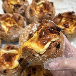 康泉无花果乳酪欧包熔岩烧全麦面包无糖精学生代餐饱腹早餐零食品