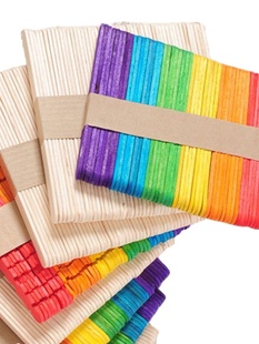 雪糕棒模型工具木棍小木片手工材料木条冰棍棒 雪糕棍手工材料 包邮