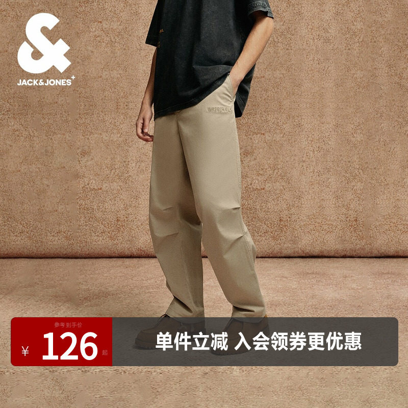 工装风长裤休闲裤杰克琼斯