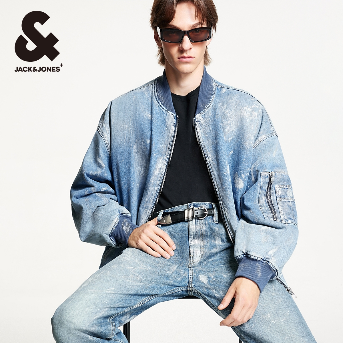 杰克琼斯时尚酷感夹克外套