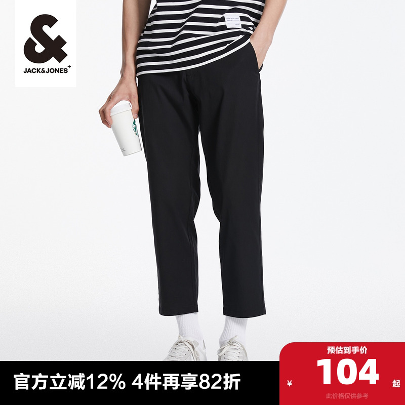 杰克琼斯长裤夏季时尚休闲裤