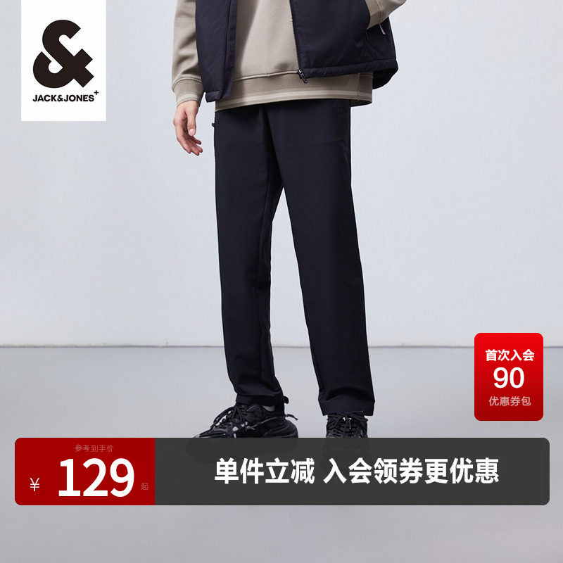 冬季休闲裤杰克琼斯直筒时尚