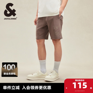 短裤 男款 纯棉男裤 杰克琼斯夏季 子男装 达芬奇主题男士 休闲裤 新款