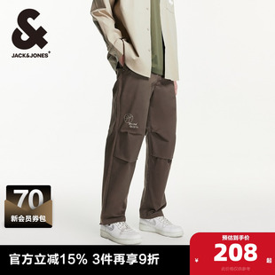 男装 杰克琼斯春季 子长裤 NBA联名凯尔特人队略宽松休闲裤 新款