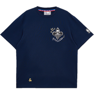 杰克琼斯男装男士短袖T恤打底衫夏季新款NBA联名鹈鹕队短袖