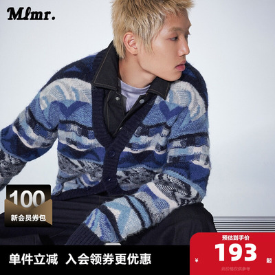 MLMR奥特莱斯春秋新款休闲风穿搭舒适针织衫时尚日常毛衣男女同款