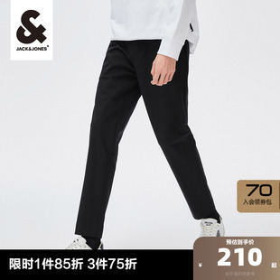 新款 男装 潮流时尚 子长裤 简约舒适纯色休闲裤 杰克琼斯outlets春季