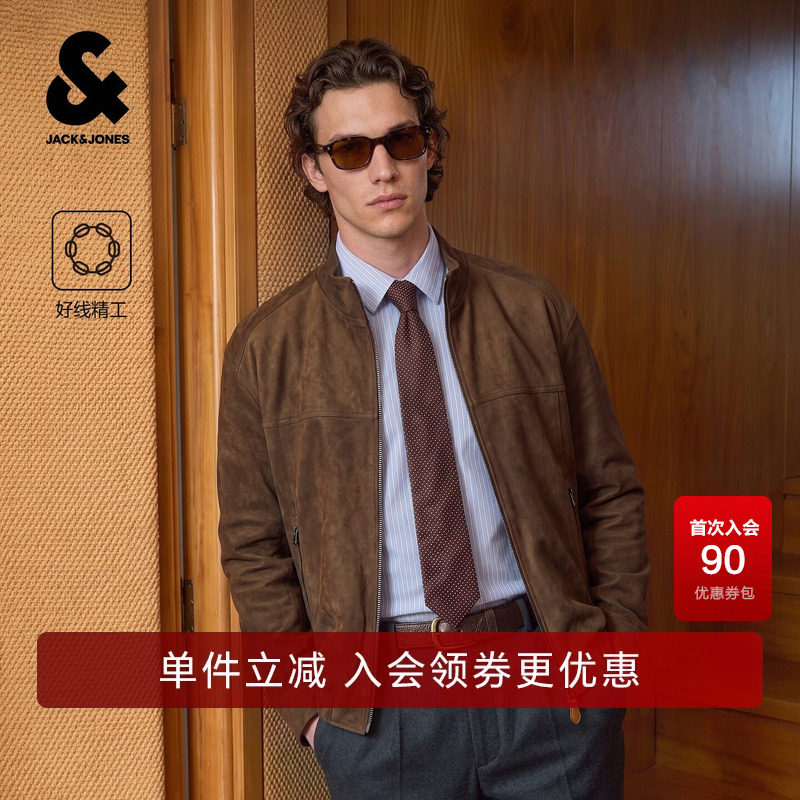 杰克琼斯秋冬男装棉服保暖复古户外商务都市美式通勤潮226409026