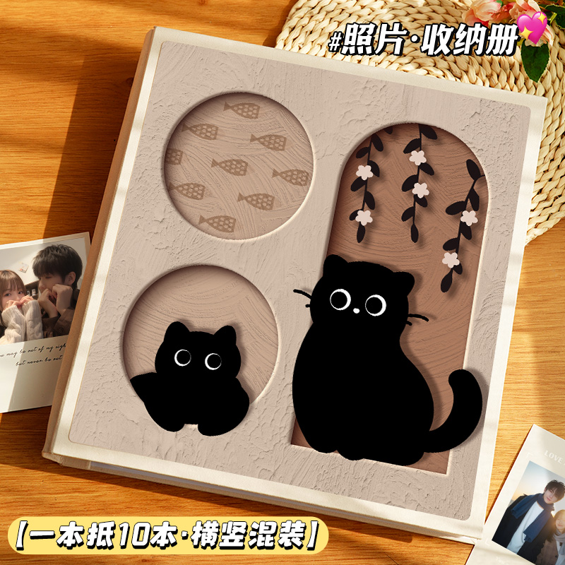 貓咪紀念冊拍立得橫豎尺寸混合裝