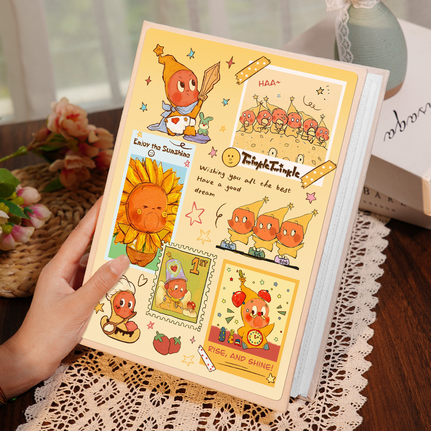 卡通插页式相册5寸6寸拍立得