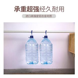 顶装 罗马杆窗帘杆单杆加厚铝合金支架托固定座配件侧装 架子打孔