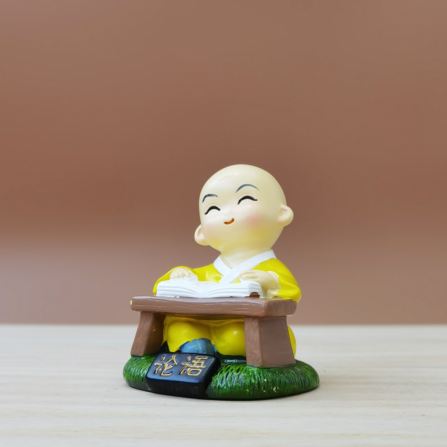 沙弥小和尚摆件禅意装饰品