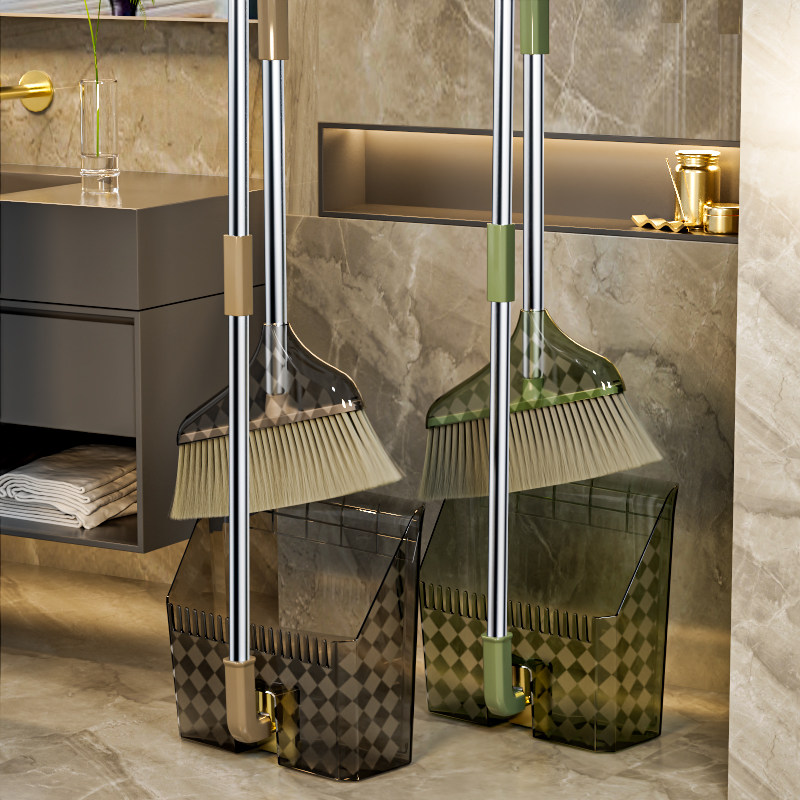 折叠扫把套装家用垃圾铲