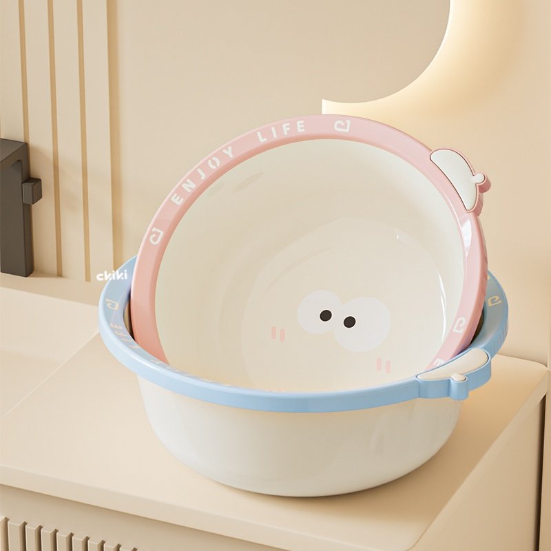 儿童洗脸盆家用轻奢高颜值2026新款厨房洗菜塑料盆洗衣洗脚盆水盆,家庭/个人清洁工具,脸盆,淘宝优惠券,粉丝福利购,淘宝优惠卷