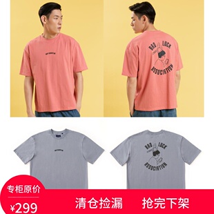 lib香港潮牌 男女WHY ALWAYS T恤 ME标语短袖 adlib清仓店