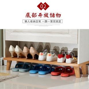 柜翻斗门厅17简约现代多功能储物柜家用门口入户鞋 超薄鞋 架北欧