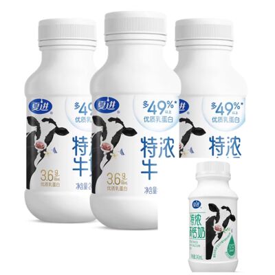 夏进特浓高钙奶清真食品243ml*10瓶