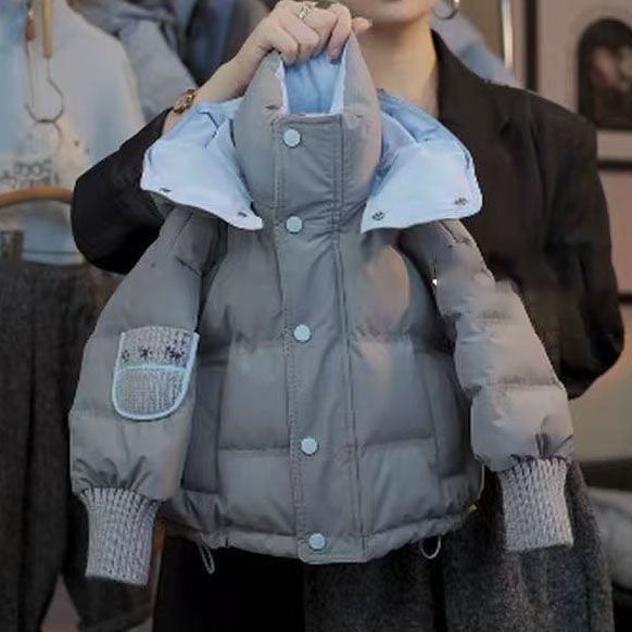 儿童冬季棉服2025新款洋气加厚男童棉衣外穿女童带帽保暖外套韩版