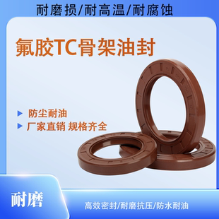 氟胶TC骨架油封耐高温耐腐蚀耐磨内径21/22/23/24/25/26/27/28/29