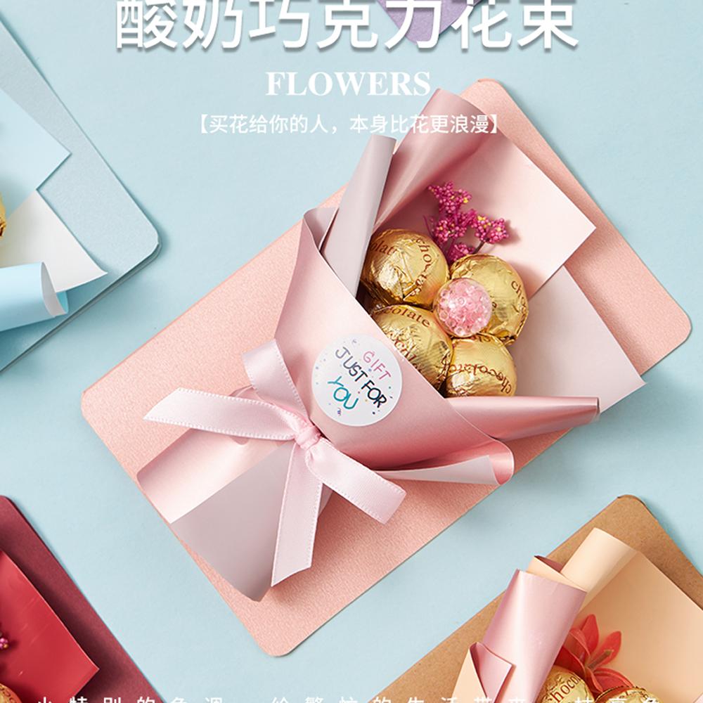 38女神节高颜值巧克力花束棒棒糖花束成品果零食礼盒礼物送女朋友