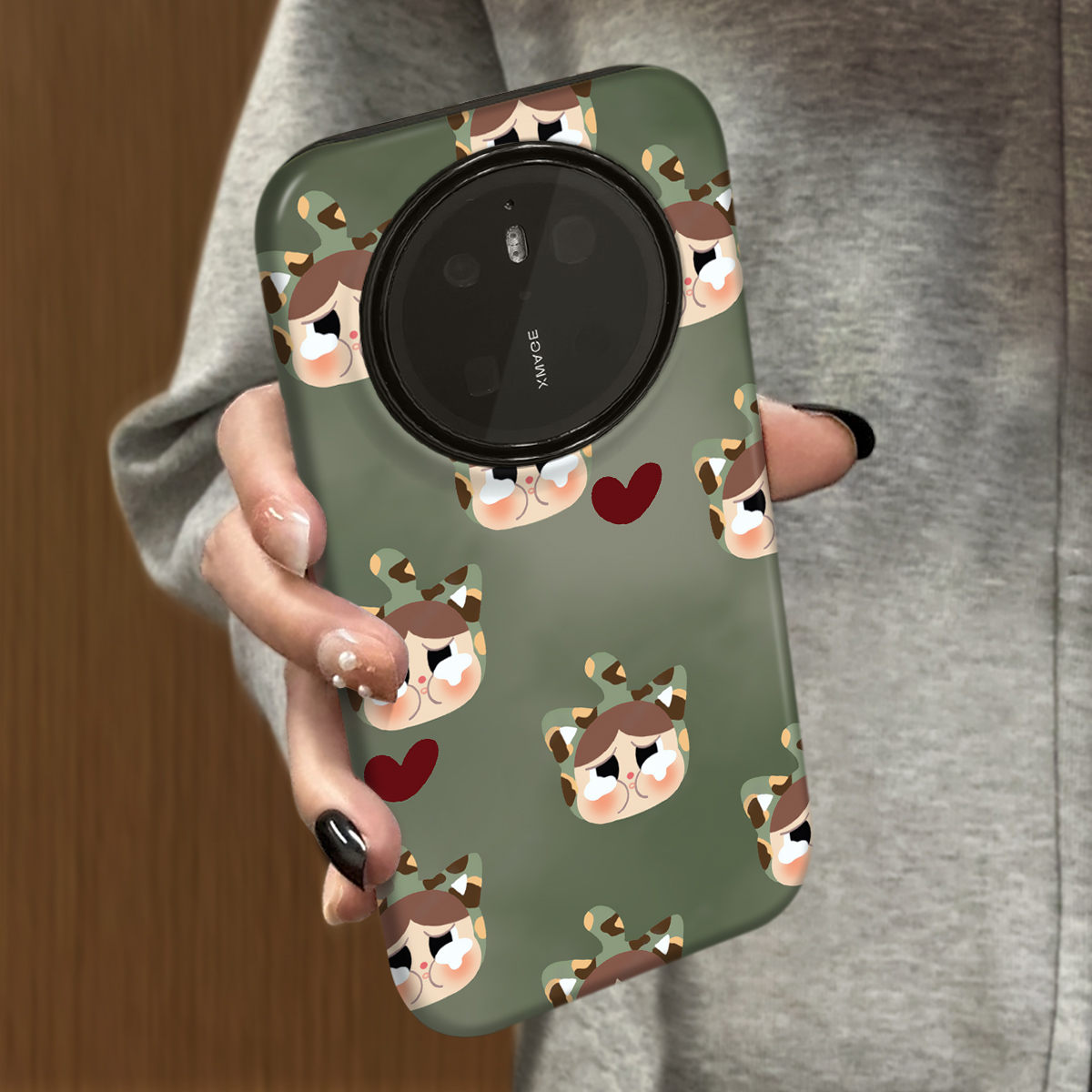 豹纹公仔适用华为mate80pro手机壳huaweimate50pro新款高级防摔mate40套磨砂简约mate60可爱韩系30菲林防摔70