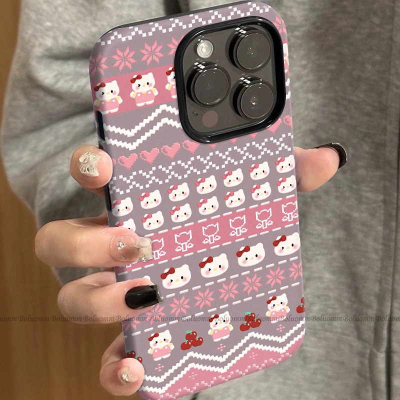 菲林适用于苹果17promax手机壳凯蒂苹果iphone12/13套硅胶14max全包防摔xs卡通日韩15plus网红新款女air潮牌6