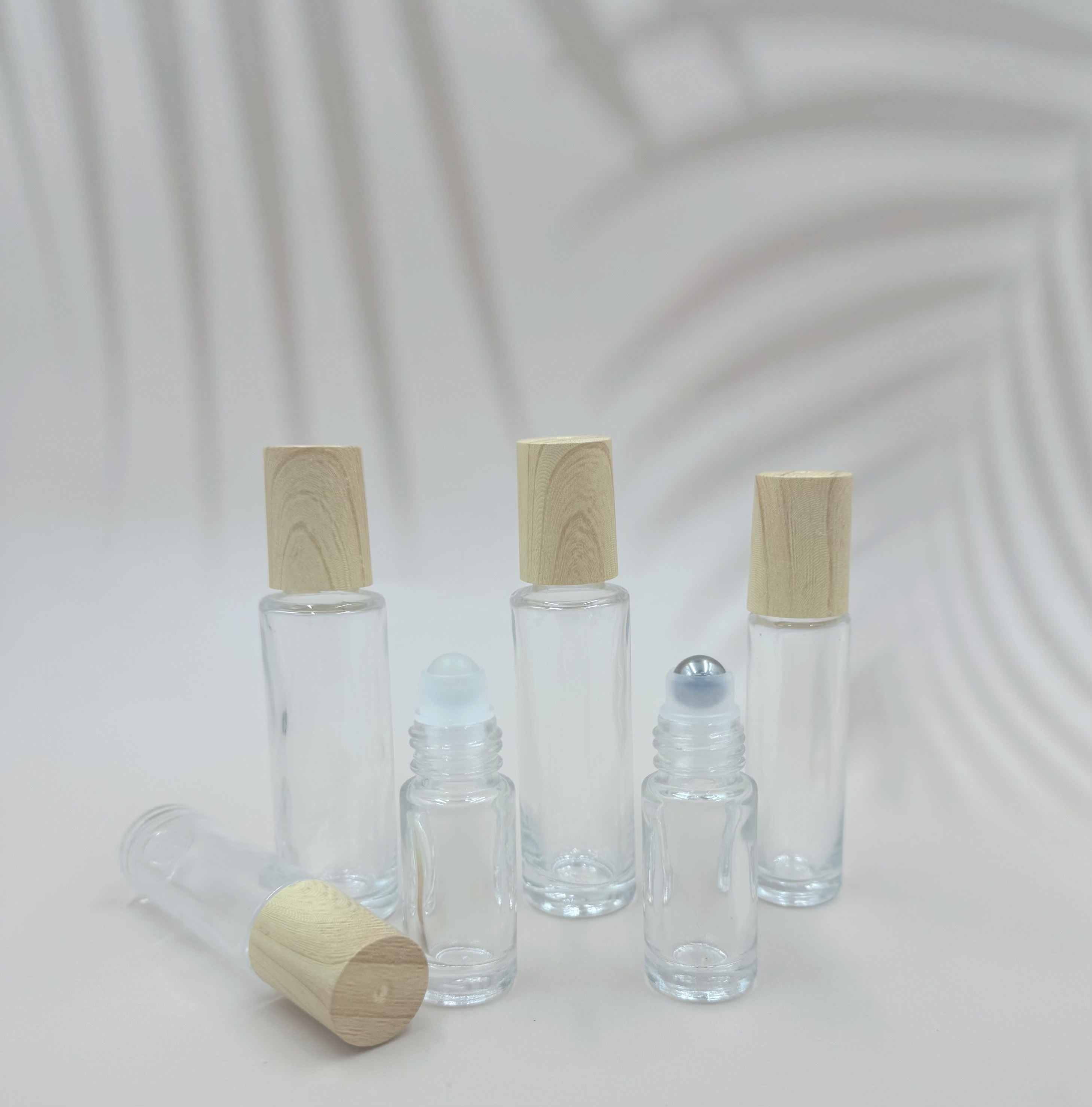 5ml10ml15ml玻璃珠钢珠滚珠瓶走珠小空瓶水乳液精油分装瓶