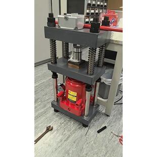 定制手动压力机压钢膜模具液压打饼器实验室专用测试粉未液压片机