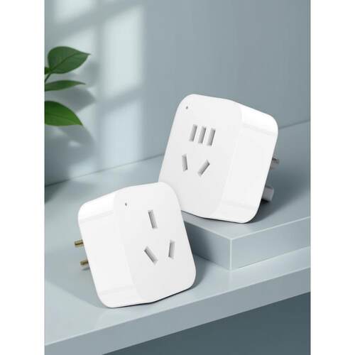 wifi蓝牙智能插座过充自动断电连连智能定时电量统计APP远程控制