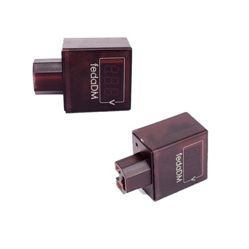 数显电动车电压表 48V60V72v电动车手机充电器 电瓶转usb充电器