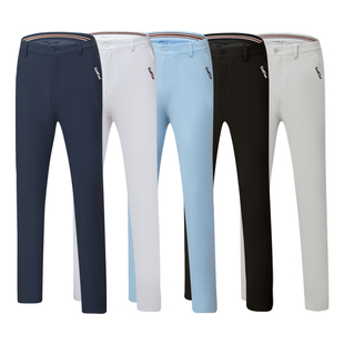 男秋冬运动弹力球裤 子厚款 速干免烫休闲Golf服装 裤 新款 高尔夫长裤