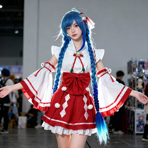 万圣节大乔伊势巫女cos
