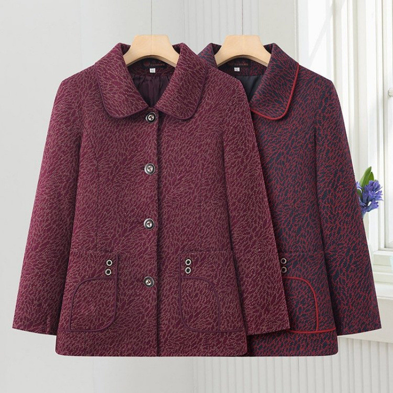 中老年妈妈春秋外套11